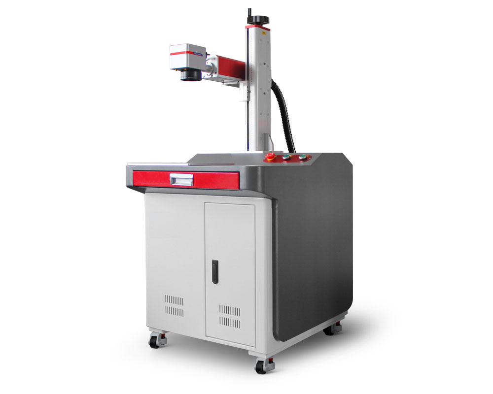 50W gray cabinet marking machine